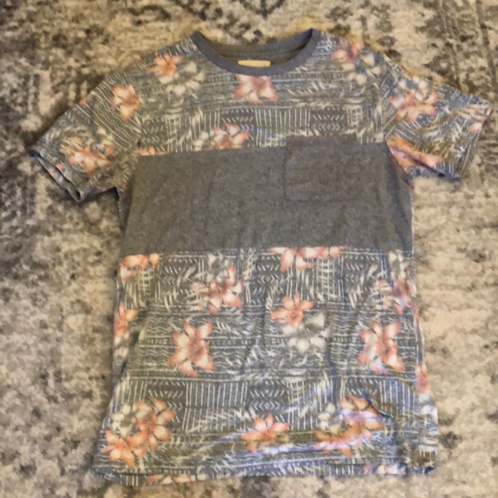 on the byas T-shirt
